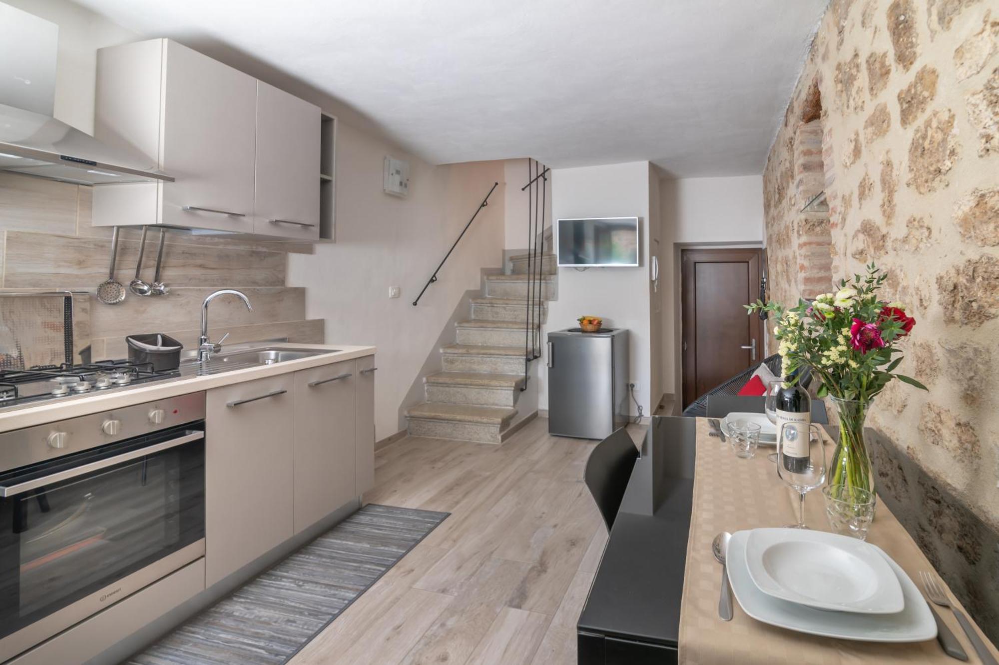 Casa Per La Costa Apartman Colle Val D'Elsa Kültér fotó